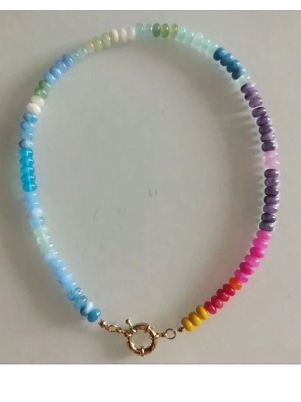 Multicolor Beaded Necklace N950